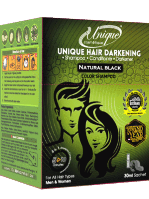 Unique <br>Hair Darkening Black